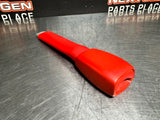 1997-2004 C5 CORVETTE RH PASSENGER SEAT BELT RECEIVER RED OEM #798