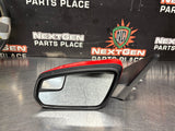 2014 FORD MUSTANG GT LH DRIVER SIDE VIEW MIRROR RED OEM #1225