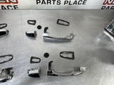 2009 PONTIAC G8 PAINTED LH RH SIDE EXTERIOR DOOR HANDLES FRONT & REAR BLCK OEM #555