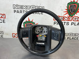 2010 FORD F250 STEERING WHEEL LEATHER AC34-3F563-AA OEM #591