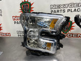 2015-2017 FORD F150 HALOGEN HEADLIGHTS OEM #ALEX