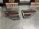 2010 F350 EXT CAB LH RH DRIVER AND PASSENGER FENDER EMBLEMS OEM #1044