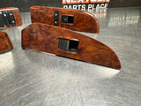 2012 CHEVY SILVERADO K2500 CREW CAB WOOD LH RH RR LR POWER WINDOW SWITCHES #936