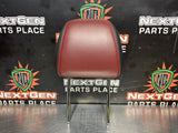 2024 FORD MUSTANG GT FRONT RH/LH HEADREST LEATHER W RED STITCH OEM #1226