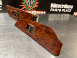 2012 GMC SIERRA 3500HD CREW CAB WOOD FRONT AND REAR POWER WINDOW SWITCHES #1172