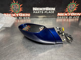 05 - 13 C6 CORVETTE USED OEM RH PASSENGER SIDE MIRROR LEMANS BLUE #1407