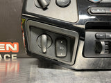 2009 FORD F350 HARLEY RADIO BEZEL CLIMATE CONTROL GLOSS BLK TRIM OEM #941
