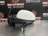 2014 GM SILVERADO 6.6 DRIVER SIDE MIRROR WHITE #758