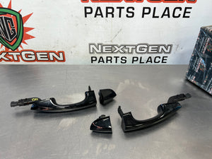 2015 FORD MUSTANG GT LH RH EXTERIOR DOOR HANDLES BLCK OEM #582