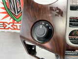 2012 FORD F350 RADIO BEZEL WOOD GRAIN BC34-2504302-C OEM #472