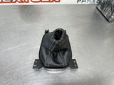 2010 CAMARO SS SHIFTER BOOT BLK W WHITE STITCH OEM #535