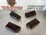 2010 FORD F250 F250 LH AND RH FRONT AND REAR DOOR WOODGRAIN WINDOW SWITCH SET OEM #518