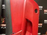 05-13 C6 CORVETTE OEM USED BLACK AND RED DOOR PANELS WITH MEMORY OEM #1080