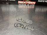 2011 FORD MUSTANG GT 5.0 FENDER EMBLEMS LH/RH CHROME OEM #793