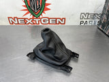 2010 CAMARO SS SHIFTER BOOT BLK W WHITE STITCH OEM #535