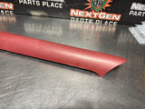 97-04 C5 CORVETTE RH FIRETHORN RED SIDE DOOR SILL KICK PANEL TRIM 10247092 #1425