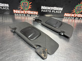 2011 FORD MUSTANG GT SUN VISORS OEM #996