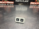 05-13 C6 CORVETTE TRUNK HATCH FUEL DOOR SWITCH BUTTON GRAY OEM #3999