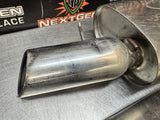 2011 FORD MUSTANG GT500 FORD RACING SINGLE TIP MUFFLERS #1348