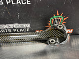 04-07 CADILLAC CTS-V ORIGINAL TESLA CARBON FIBER STRUT TOWER BRACE BAR COVER #1587