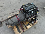 2009 PONTIAC G8 6.0L L76 ENGINE WITH 6L80E TRANSMISSION COMBO #555