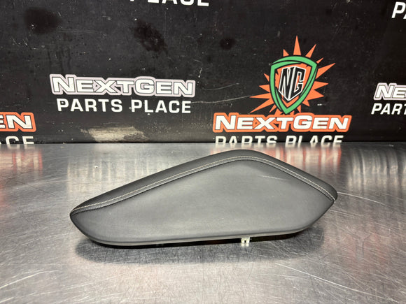 2019 CAMARO SS RH KNEE PAD CONSOLE TRIM GRAY STITCH OEM #1126