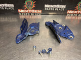 2021 CAMARO SS RH/LH SIDE PASSENGER/ DRIVER  HOOD HINGES BLUE OEM #1556