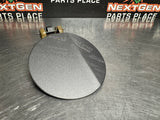 2013 FORD MUSTANG GT FUEL DOOR GAS LID TANK COVER MAGNETIC METALLIC GRAY #1177