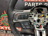 2017 FORD MUSTANG GT STEERING WHEEL WITH BUTTONS OEM #1079
