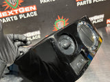 2009 FORD F350 HARLEY EDITION LH SIDE DASH TRIM PANEL WITH AIR VENT #941