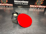 2004 PONTIAC GTO FUEL GAS DOOR ASSEMBLY TORRID RED OEM 92119899 #1043