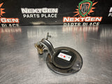 10-14 FORD MUSTANG GT FUEL DOOR GAS LID TANK COVER STERLING GREY METALLIC #1176