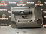 2008 CHEVY SILVERADO GMC SIERRA LH FRONT DRIVER DOOR PANEL EBONY #1189