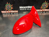 2004 PONTIAC GTO LH DRIVER SIDE MIRROR TORRID RED OEM #1438
