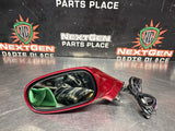 97 - 04 C5 CORVETTE LH DRIVER SIDE HEATED SPORT MIRROR MAGNETIC RED OEM #1368