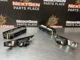 2012 GMC SIERRA 3500HD CREW CAB WOOD FRONT AND REAR POWER WINDOW SWITCHES #1172