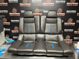 2011 FORD MUSTANG GT REAR SEATS BLUE STRIPE #793