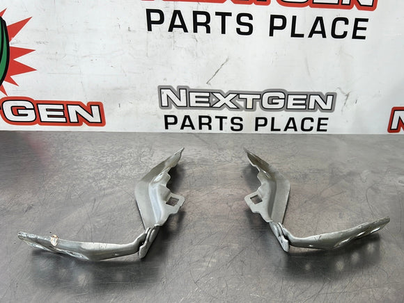 08-09 PONTIAC G8 HOOD HINGES LH RH MAVERICK SILVER METALIC 92160231 92160230 OEM #392