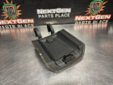 2010 CAMARO LEATHER CENTER CONSOLE LID W ORANGE STITCH OEM #3910