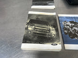 2013 FORD F350 SUPERDUTY OWNERS MANUAL WITH BOOKS OEM #507