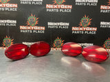 97 - 04 C5 CORVETTE REAR TAIL LIGHTS SET OF 4 OEM #1190