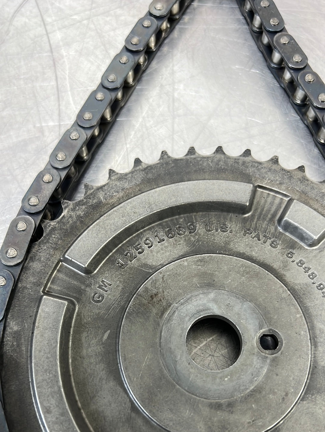 6.2L LSA LS3 L99 TIMING CHAIN GEAR AND CHAIN 12591689 OEM #C202 ...