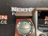 2014 FORD F350 RADIO BEZEL WOOD GRAIN DC34-2504302-C OEM #1333
