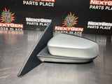 2011 FORD MUSTANG GT LH DRIVER SIDE VIEW MIRROR SILVER OEM #856