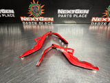 08-09 PONTIAC G8 HOOD HINGES LH/RH RED 92160231 92160230 OEM #948