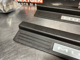 2011 FORD MUSTANG GT LH AND RH ILLUMINATED DOOR SILL TRIM SET OEM #1024