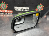 2014 FORD MUSTANG GT LH DRIVER SIDE HEATED VIEW GREEN MIRROR OEM #1291