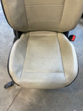 2015 FORD MUSTANG GT LEATHER SEATS  FRONT AND REAR SET  (BEIGE AND BLACK) OEM #401