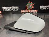 2015 FORD MUSTANG GT LH DRIVER SIDE VIEW MIRROR WHITE OEM #824