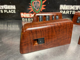 2014 FORD F350 LH & RH FRONT AND REAR DOOR WOODGRAIN WINDOW SWITCH SET OEM #1333